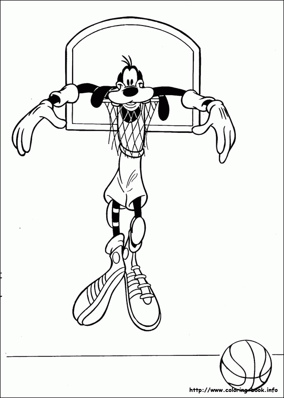 Goofy kolorowanki